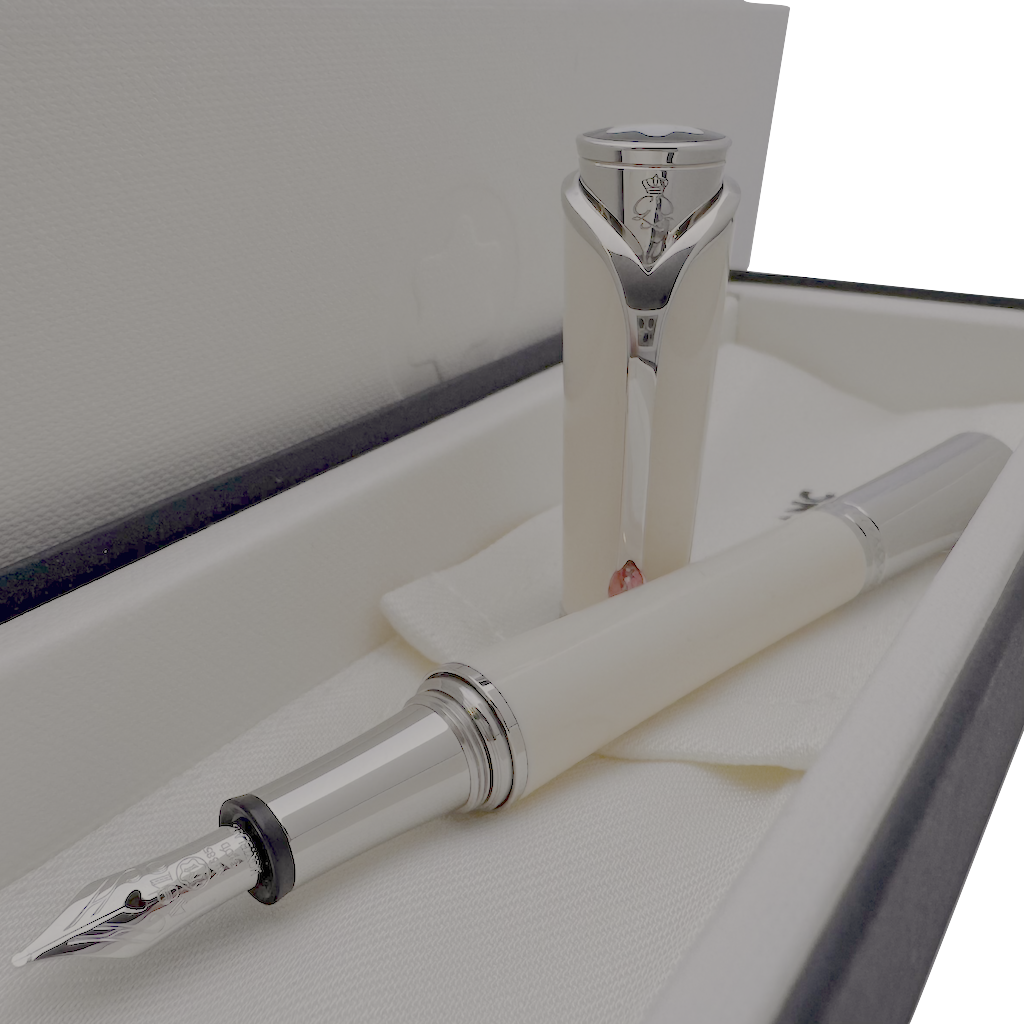 Montblanc Muses Edition Princesse Grace de Monaco Ivory Fountain Pen - SALE