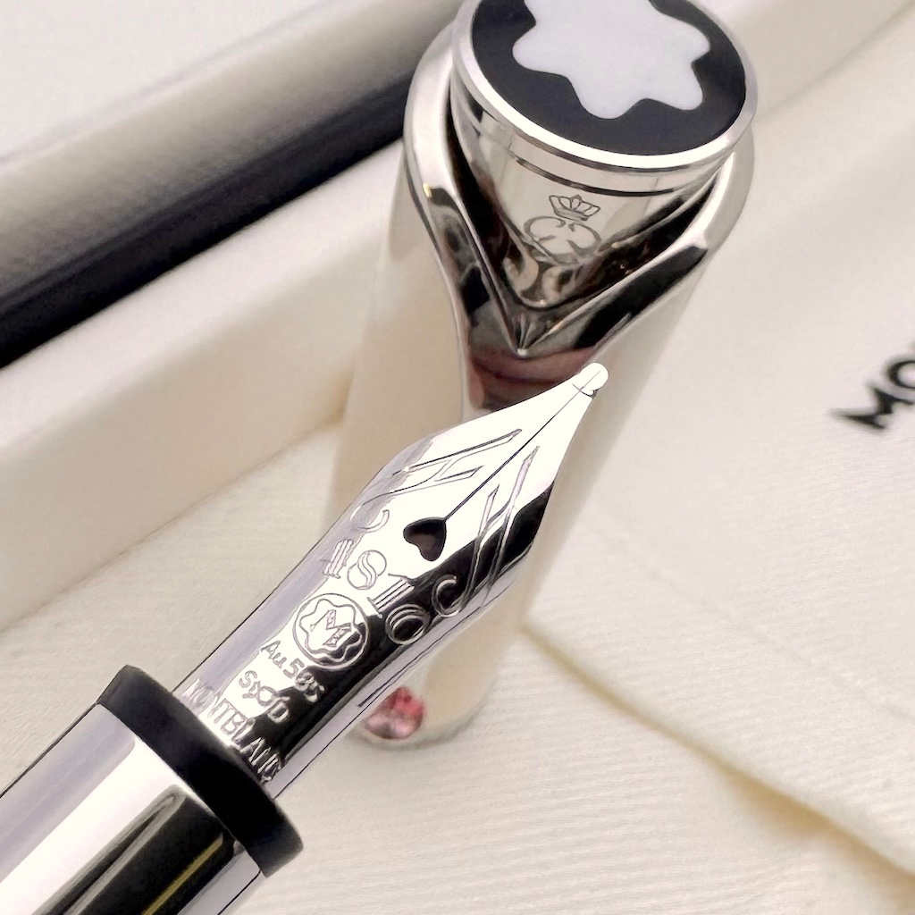 Montblanc Muses Edition Princesse Grace de Monaco Ivory Fountain Pen - SALE