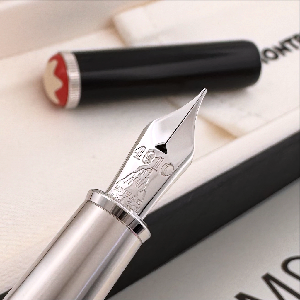 Montblanc Heritage Rouge & Noir Baby Black Special Edition fountain pen incl. case - SALE