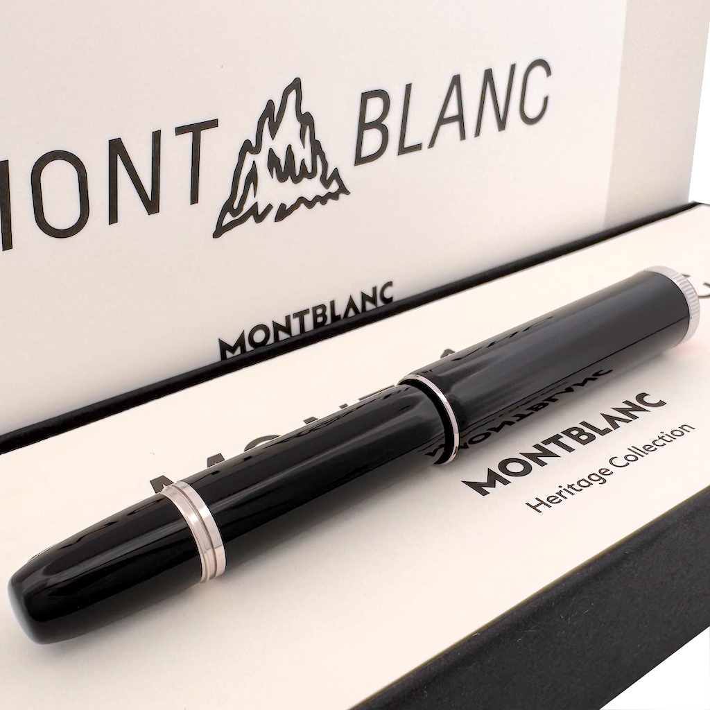 Montblanc Heritage Rouge & Noir Baby Black Special Edition Füllfederhalter