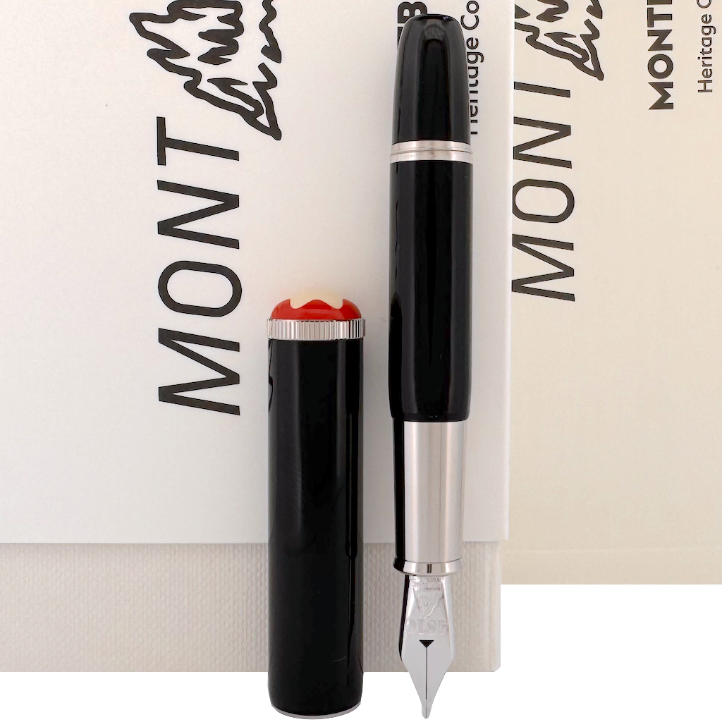 Montblanc Heritage Rouge & Noir Baby Black Special Edition Füllfederhalter