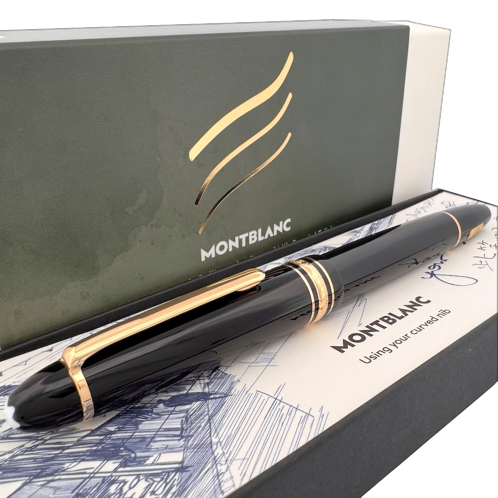 Montblanc Meisterstück Calligraphy Curved Nib Special Edition Füllfederhalter