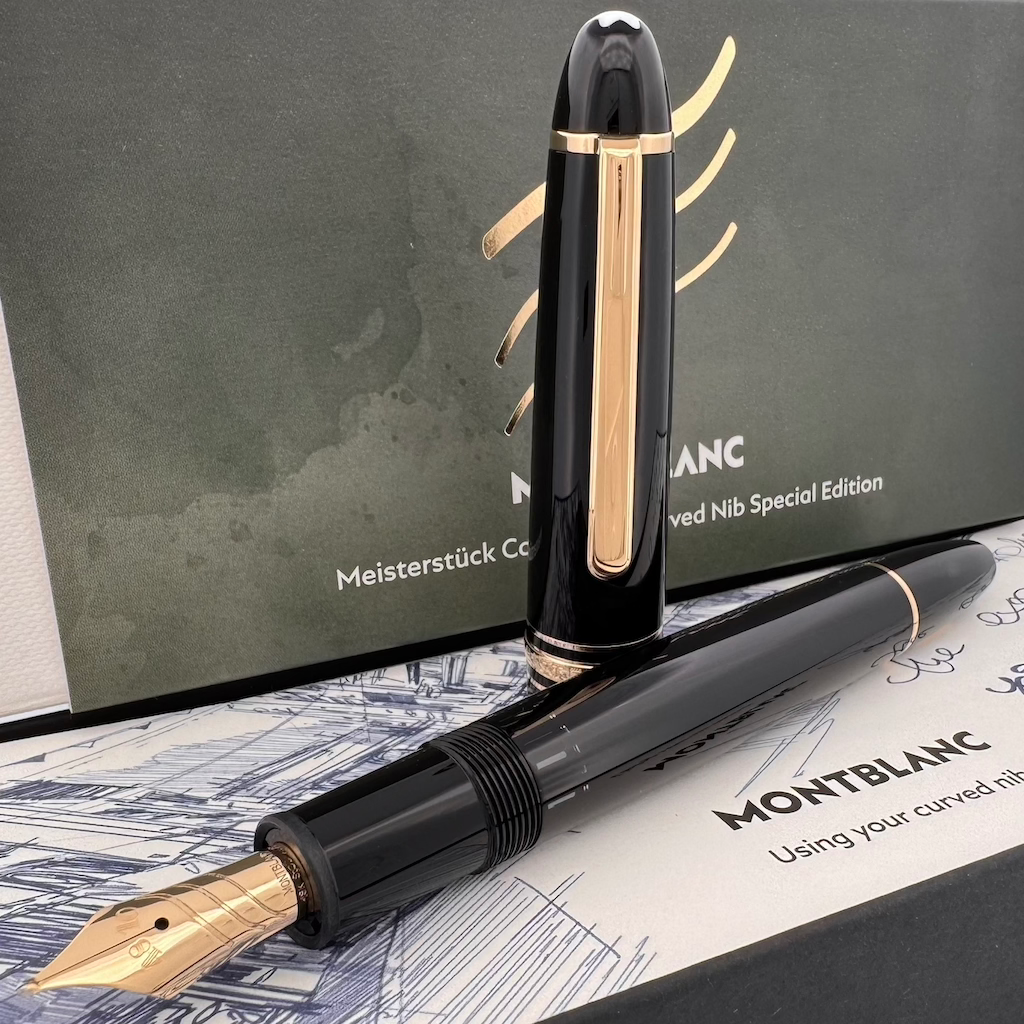 Montblanc Meisterstück Calligraphy Curved Nib Special Edition Füllfederhalter
