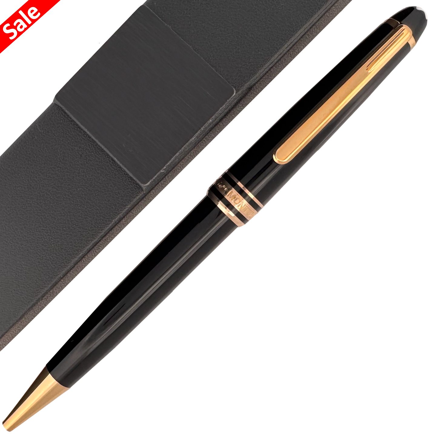 Montblanc Meisterstück Gold-Coated Classique Ballpoint Pen - incl. leather pouch - SALE