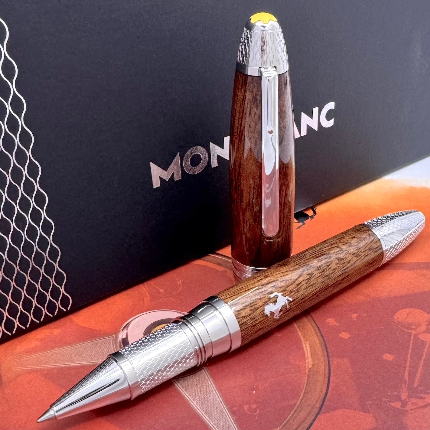 Montblanc Meisterstück Great Masters Ferrari Classica Rollerball - penfabrik