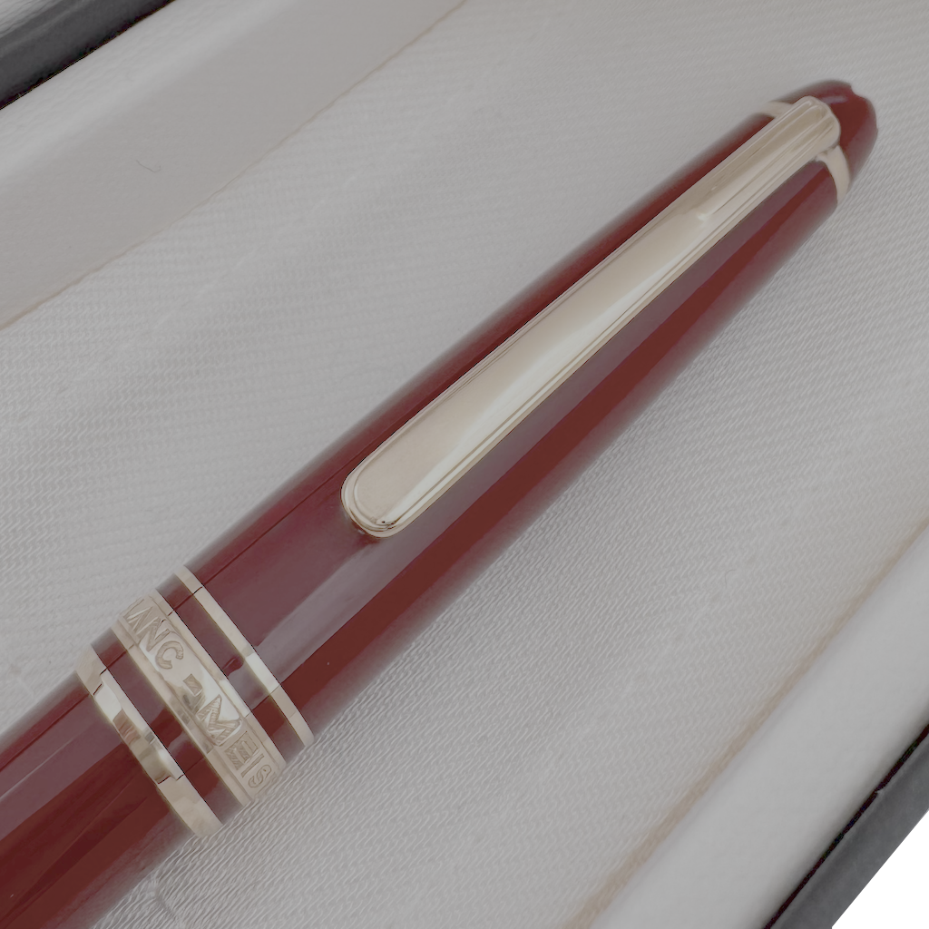 Montblanc Meisterstück Burgundy Red Classique Rollerball - SALE