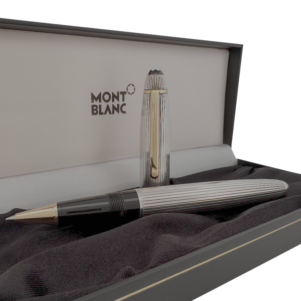 Montblanc Meisterstück Solitaire 925er Silber LeGrand 1628 Rollerball