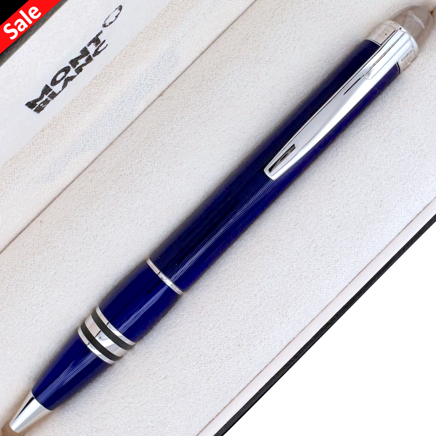 Montblanc StarWalker Cool Blue Ballpoint Pen - SALE