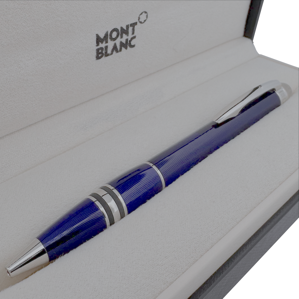 Montblanc StarWalker Cool Blue Ballpoint Pen - SALE