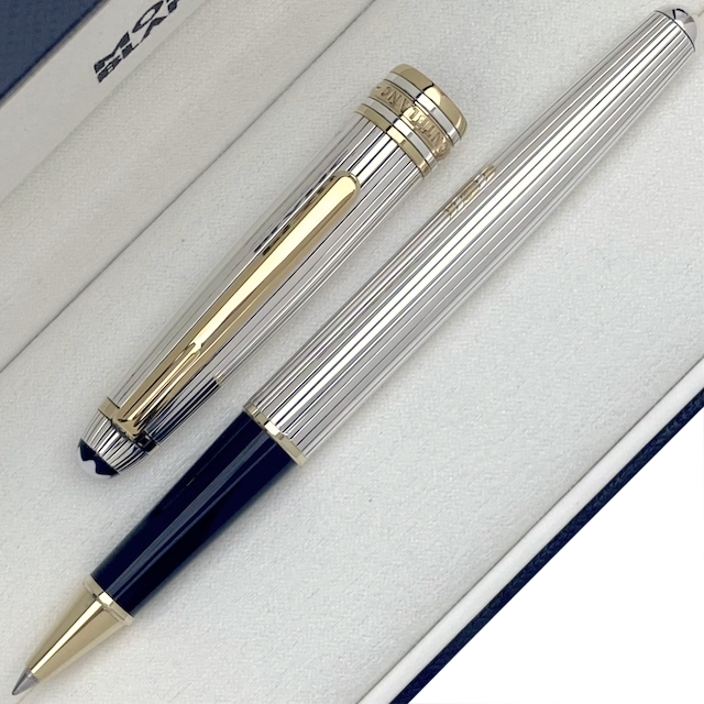 Montblanc Meisterstuck Solitaire Classique 1638 Rollerball 925er Silbe penfabrik