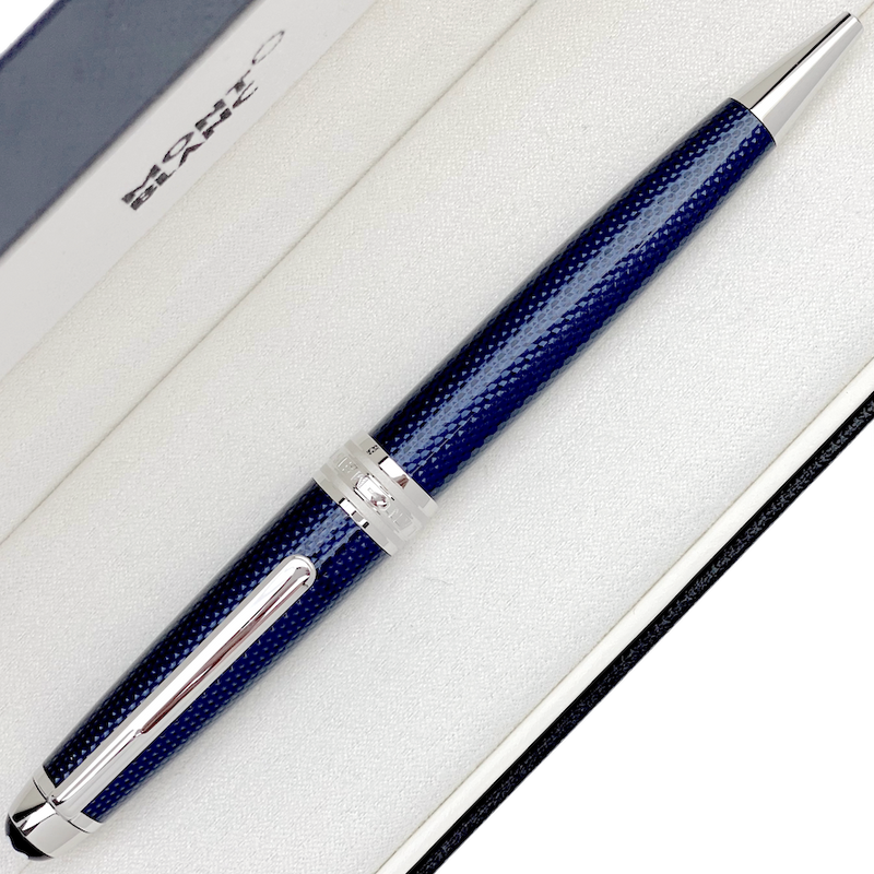 Montblanc Meisterstück Solitaire Blue Hour Midsize Kugelschreiber - penfabrik