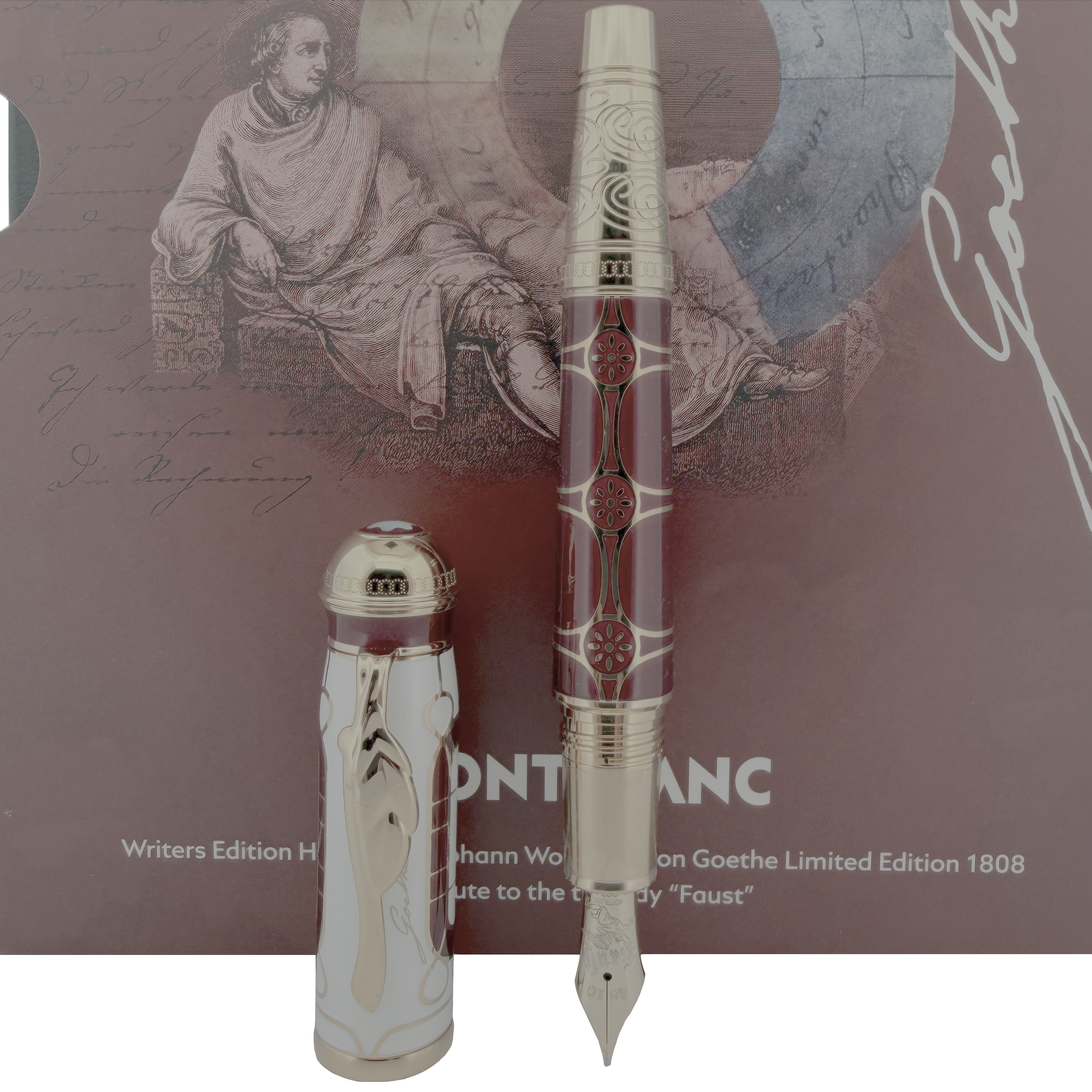 Montblanc Writers Edition Homage to Johann Wolfgang von Goethe 1808 Füllfederhalter - penfabrik