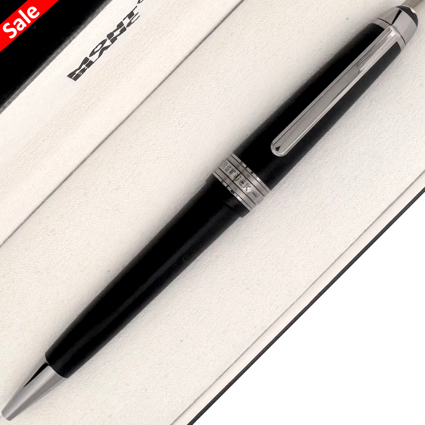 Montblanc Meisterstück Ultra Black Midsize Ballpoint Pen - SALE