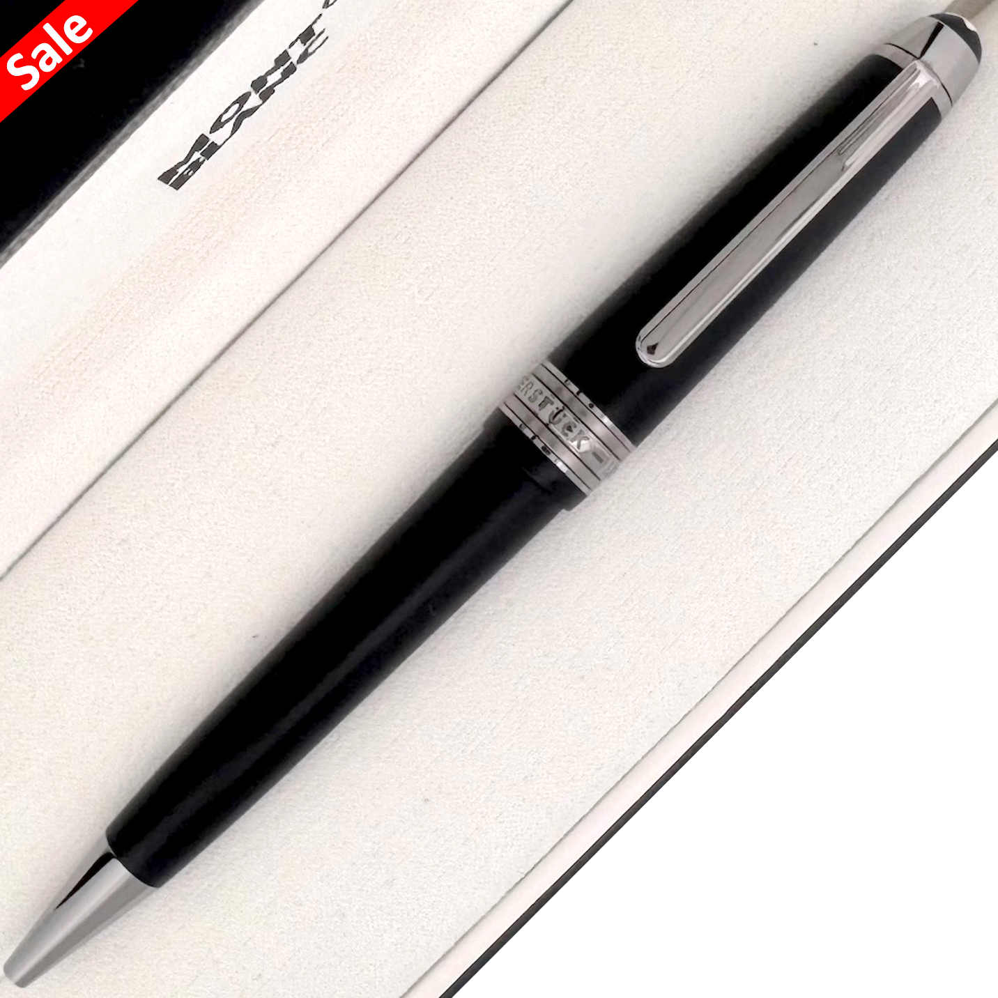 Montblanc Meisterstück Ultra Black Midsize Kugelschreiber - SALE