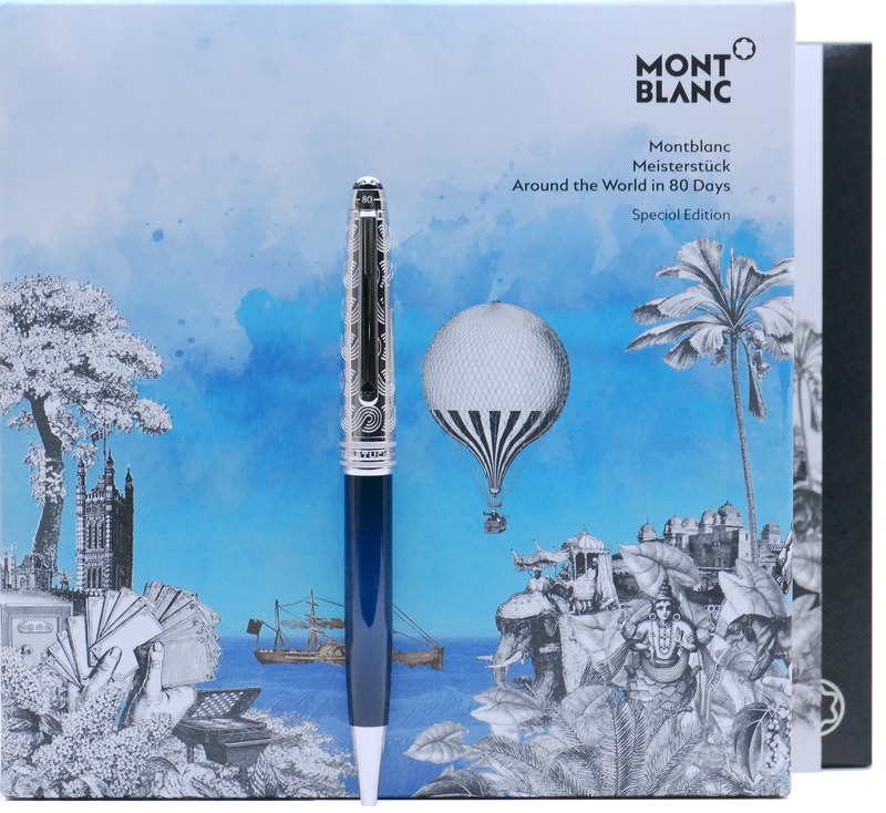 Montblanc Meisterstück In 80 Tagen um die Welt Classique Doué Kugelschreiber - penfabrik