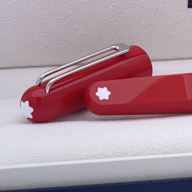Montblanc M Red Special Edition Füllfederhalter Mark Newson - penfabrik