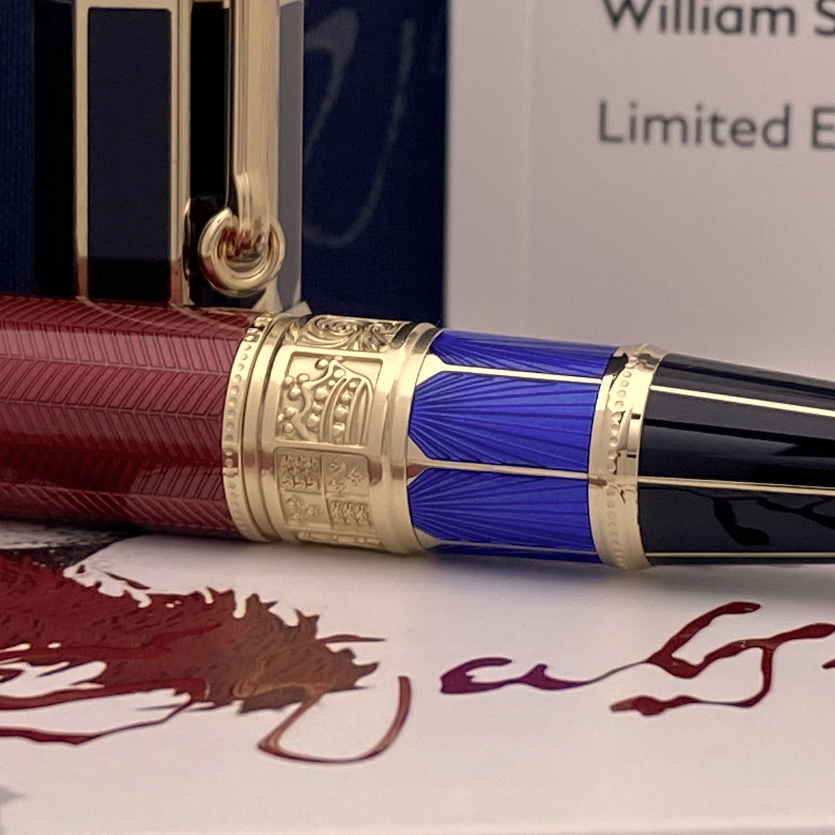 Montblanc Writers Edition 2016 William Shakespeare 1597 Fountain Pen penfabrik