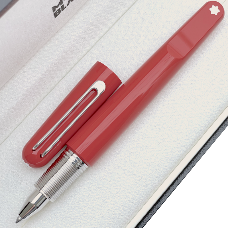 Montblanc M Red Resin Rollerball Special Edition Newson