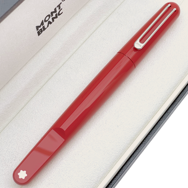 Montblanc M Red Resin Rollerball Special Edition Newson