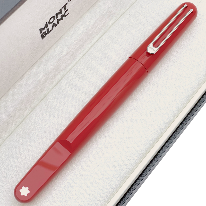 Montblanc M Red Resin Rollerball Special Edition Newson