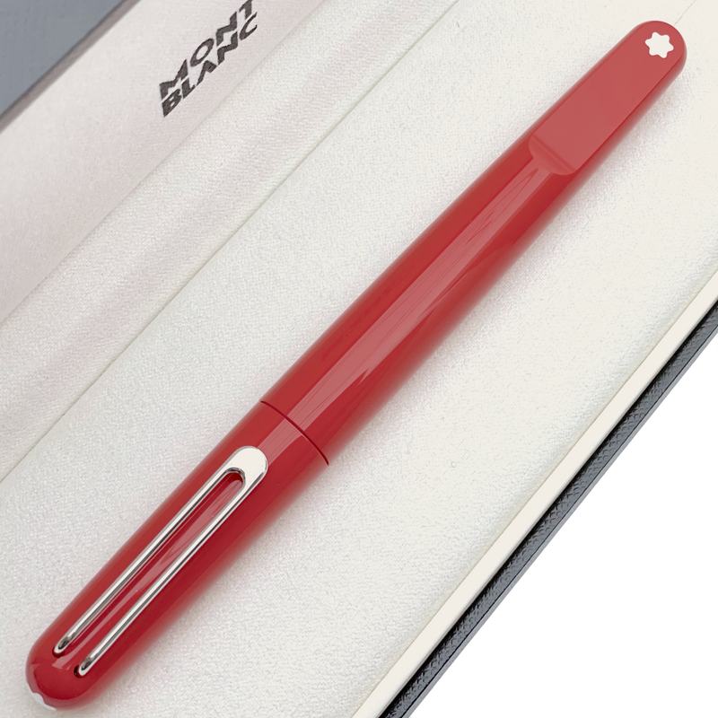 Montblanc M Red Resin Rollerball Special Edition Newson