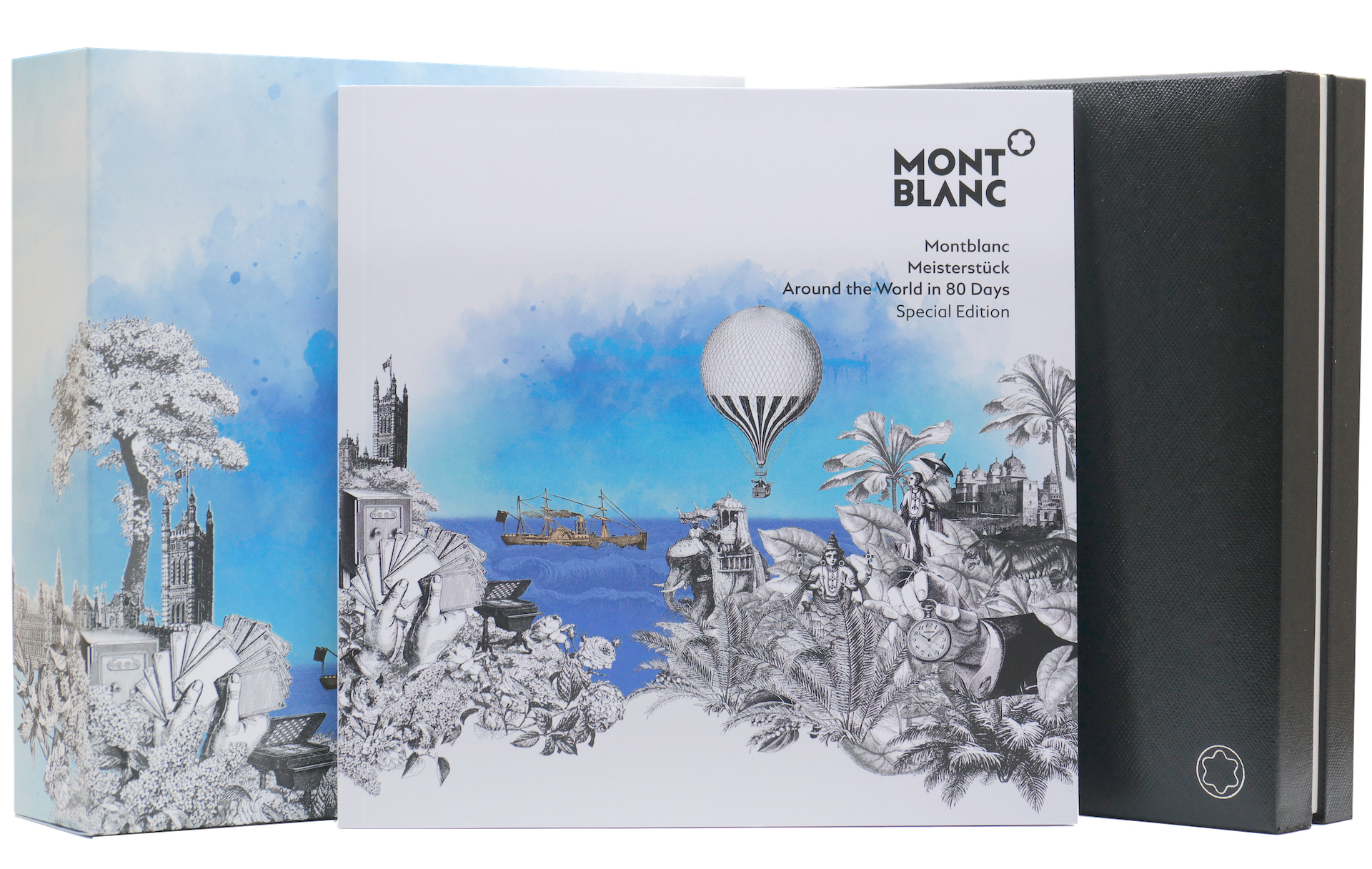 Montblanc Meisterstück In 80 Tagen um die Welt Classique Rollerball - penfabrik
