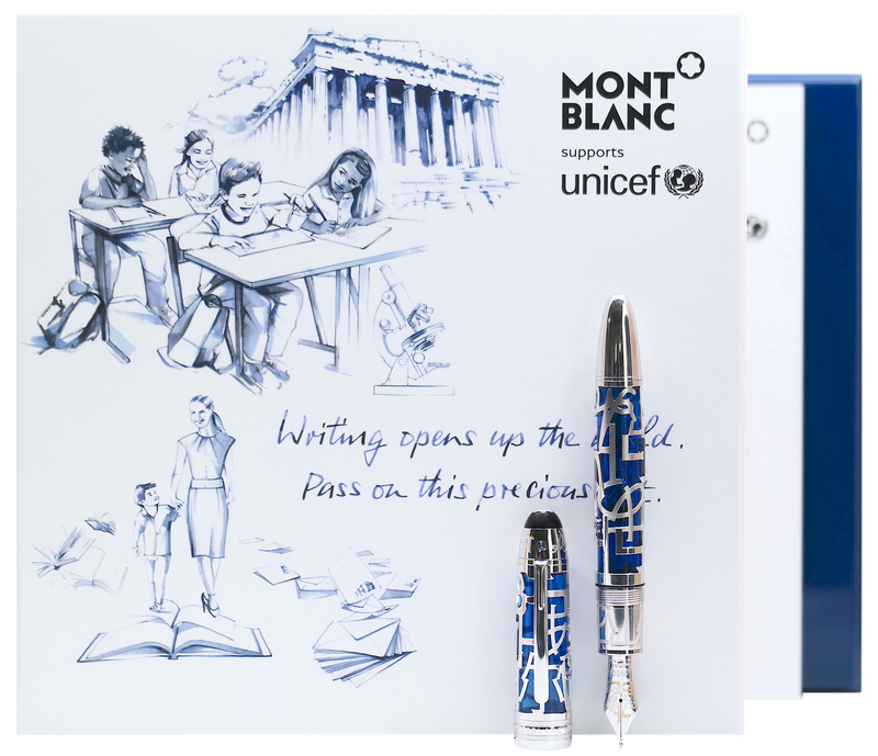 Montblanc Meisterstück UNICEF Skeleton Solitaire Füllfederhalter - penfabrik