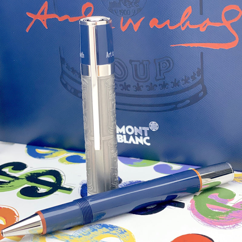 Montblanc Great Characters Andy Warhol Special Edition Rollerball - penfabrik