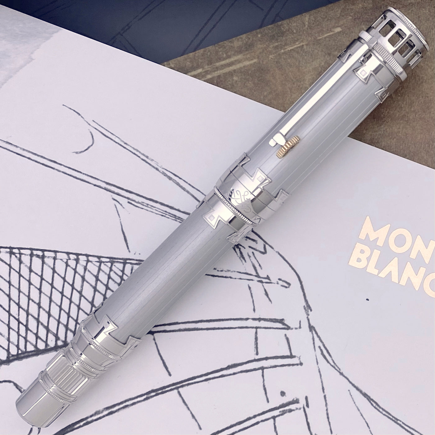 Montblanc Great Characters Leonardo da Vinci Fountain Pen – penfabrik