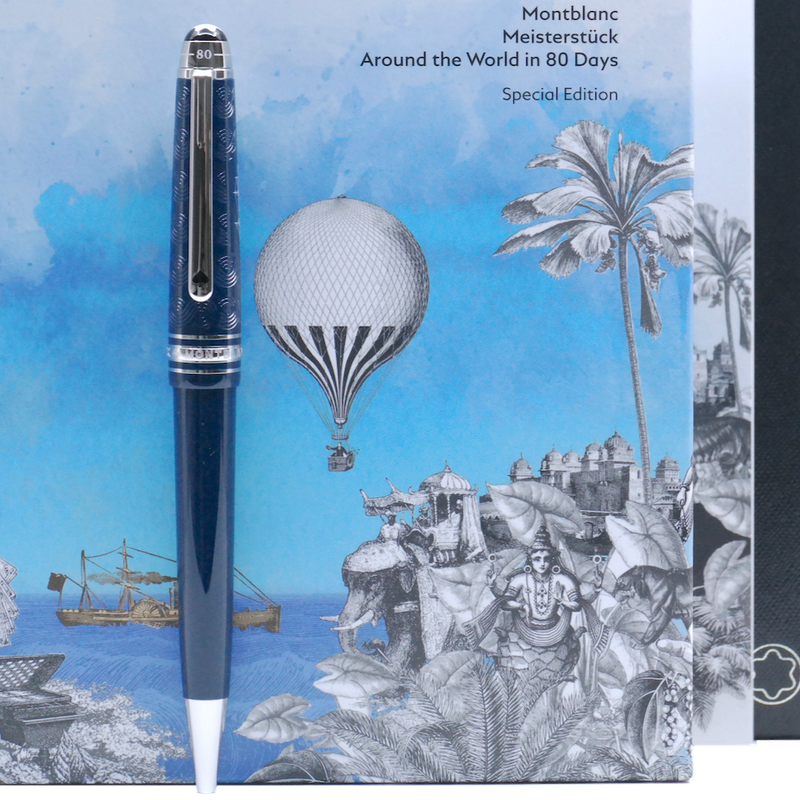 Montblanc Meisterstück In 80 Tagen um die Welt Midsize Kugelschreiber - penfabrik