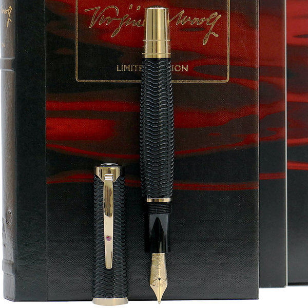 Montblanc virginia discount woolf fountain pen