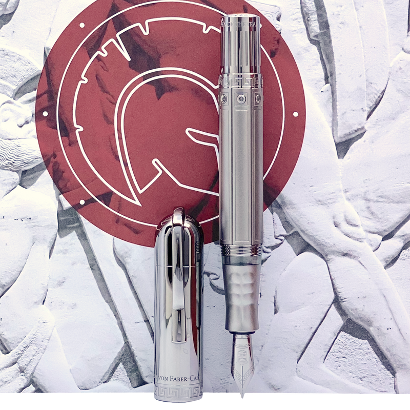 Graf von Faber-Castell Pen of the Year 2020 SPARTA Ruthenium Edition Fountain Pen