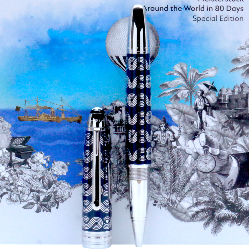 Montblanc Meisterstück Solitaire In 80 Tagen um die Welt LeGrand Rollerball - penfabrik