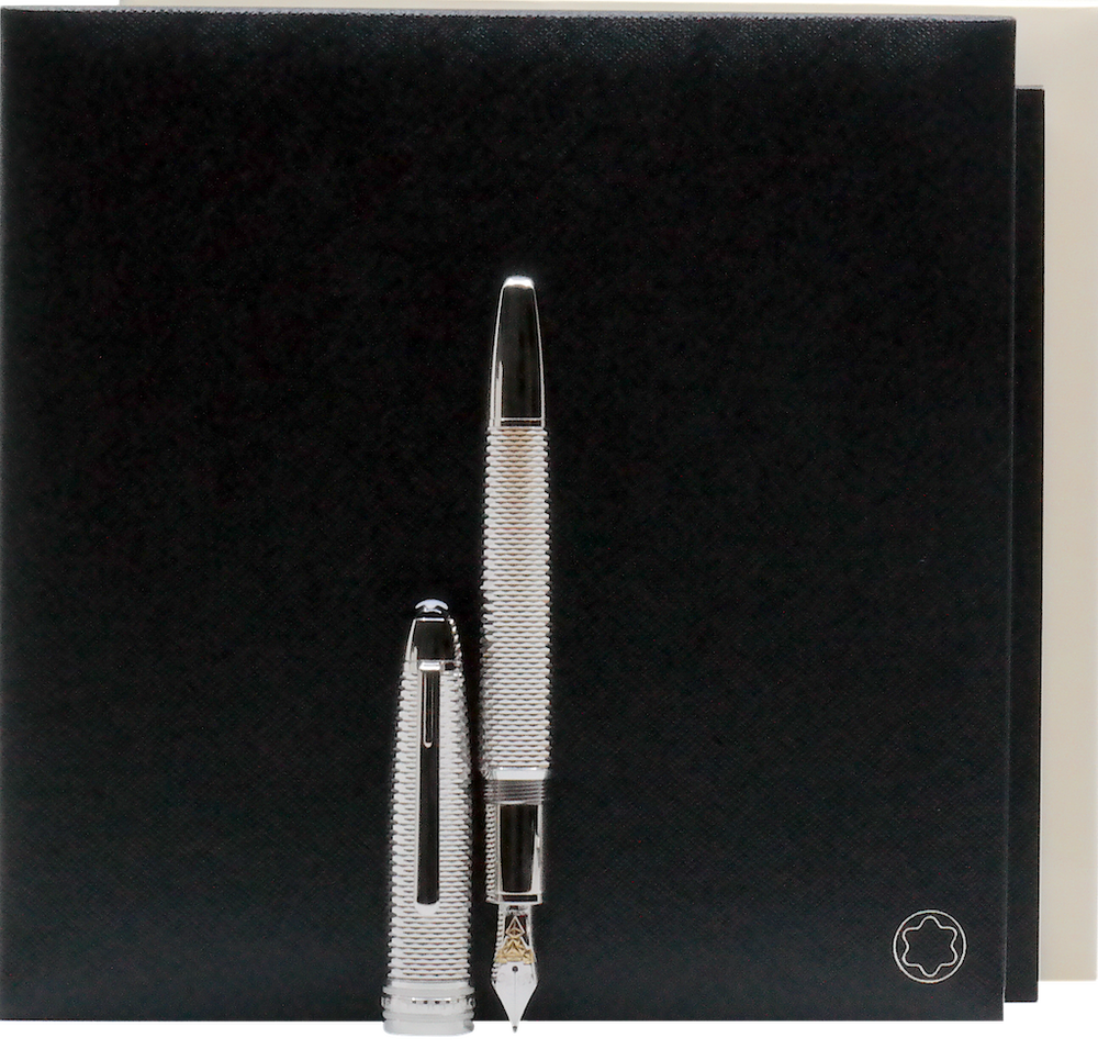 Montblanc Meisterstuck Solitaire Geometry LeGrand Fountain Pen penfabrik