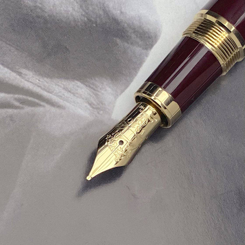 Montblanc Great Characters John F. Kennedy Burgundy Fountain Pen penfabrik