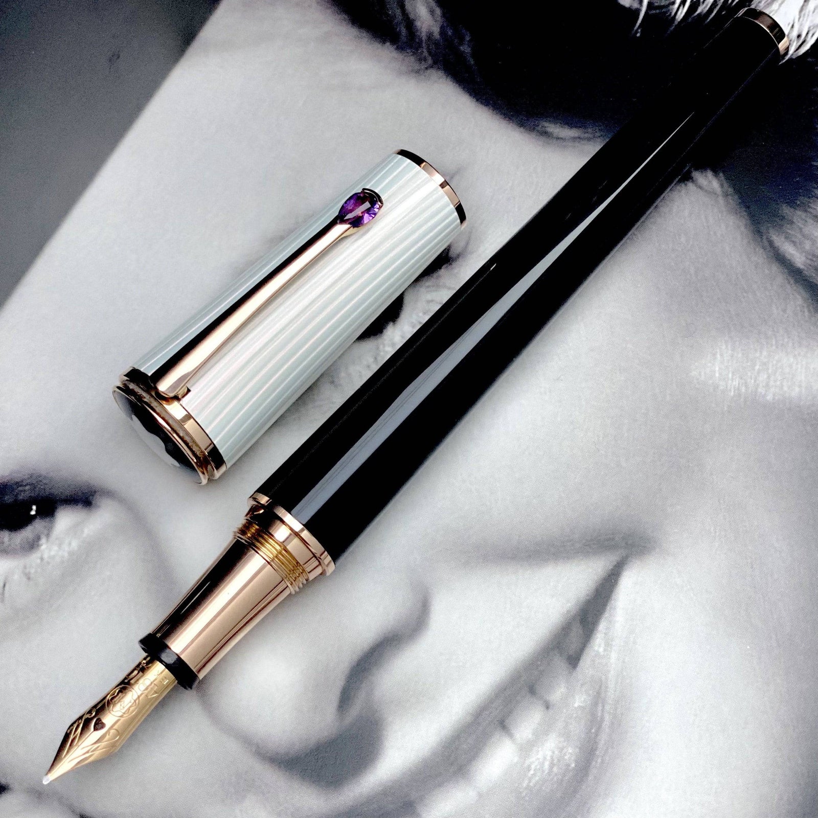 Montblanc La Donna Special Edition Ingrid Bergman Fountain Pen penfabrik