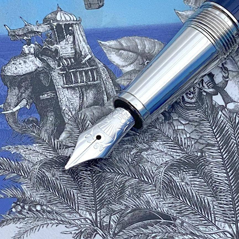 Montblanc Meisterstück In 80 Tagen um die Welt Classique Doué Füllfederhalter - penfabrik