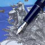 Montblanc Meisterstück In 80 Tagen um die Welt Classique Füllfederhalter - penfabrik