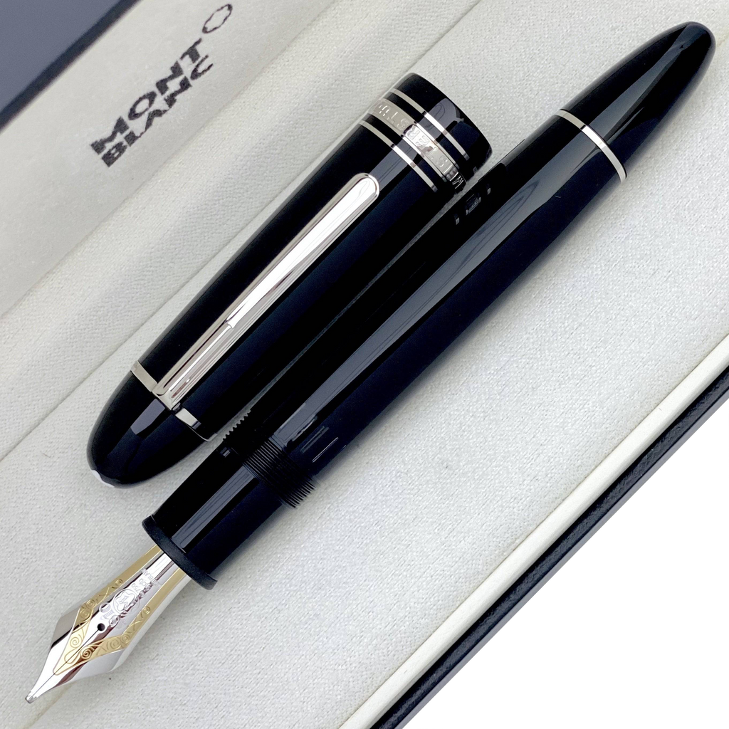 Montblanc Meisterstuck Platinum Coated 149 Fountain Pen penfabrik