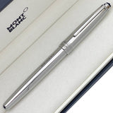 Montblanc Meisterstück Solitaire Classique Stainless Steel Füllfederhalter - penfabrik