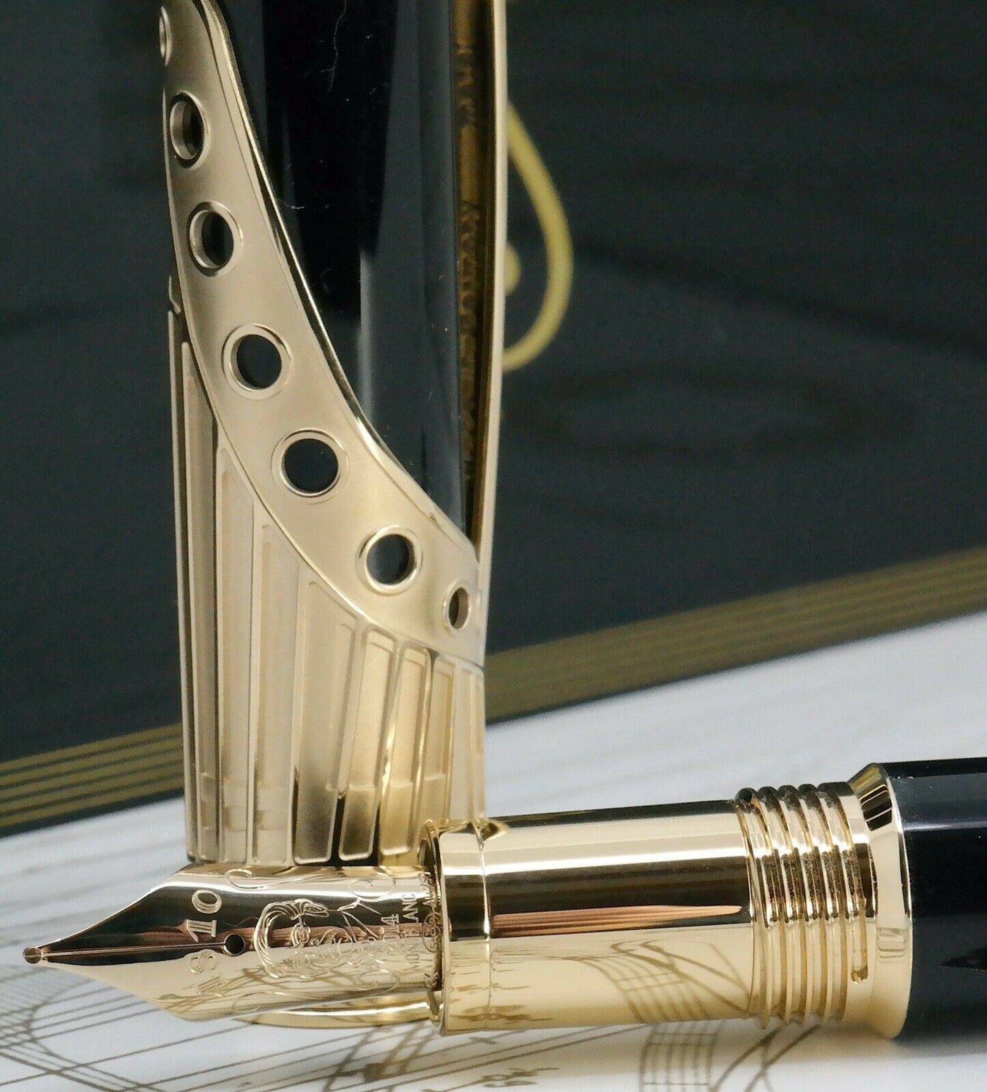 Montblanc Patron of Art 4810 Henry E. Steinway Fountain Pen Limited penfabrik