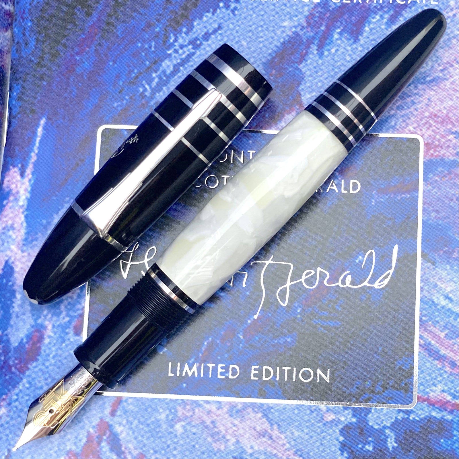 Montblanc f scott fitzgerald fountain pen sale