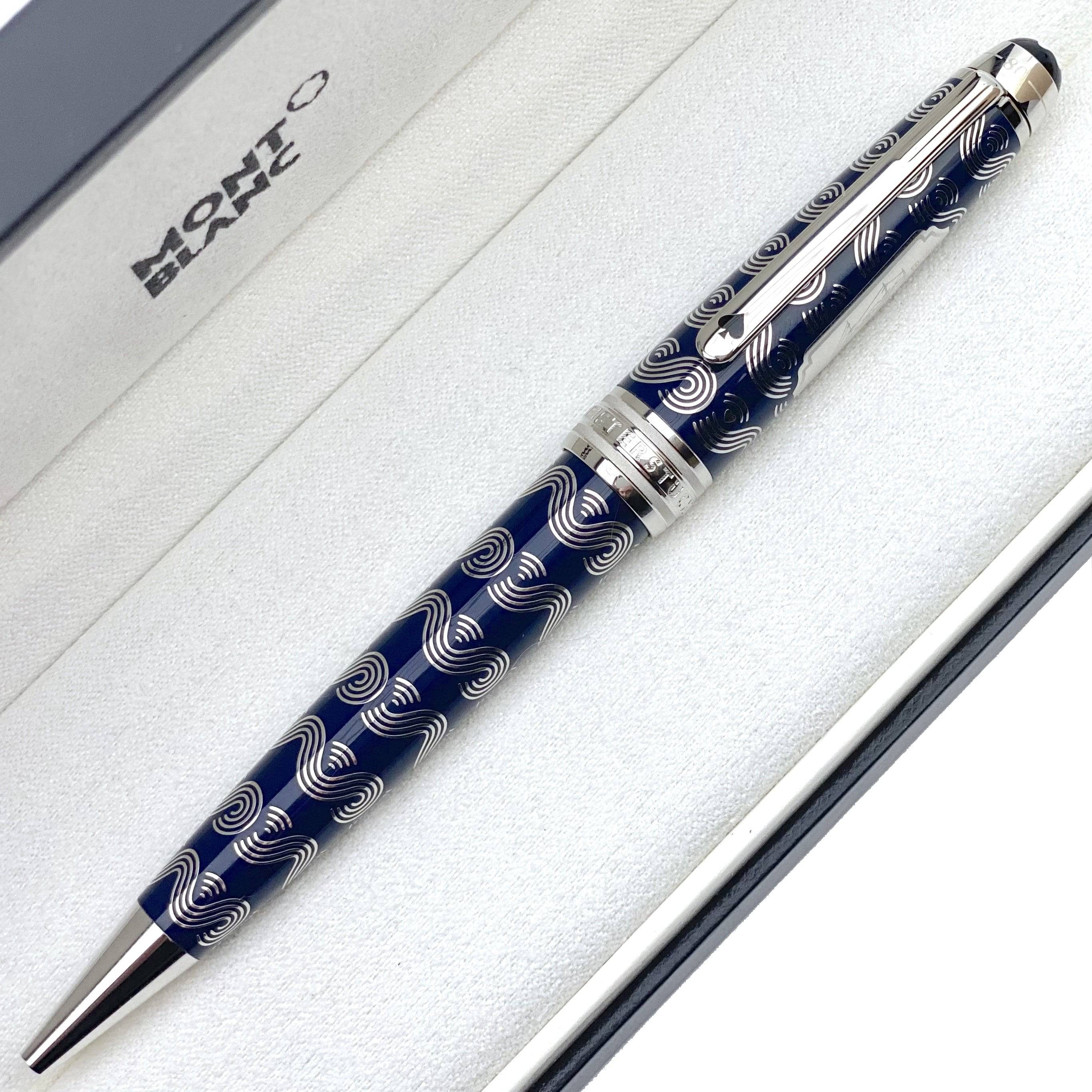 Montblanc Meisterstück Solitaire In 80 Tagen um die Welt Midsize Kugelschreiber - penfabrik