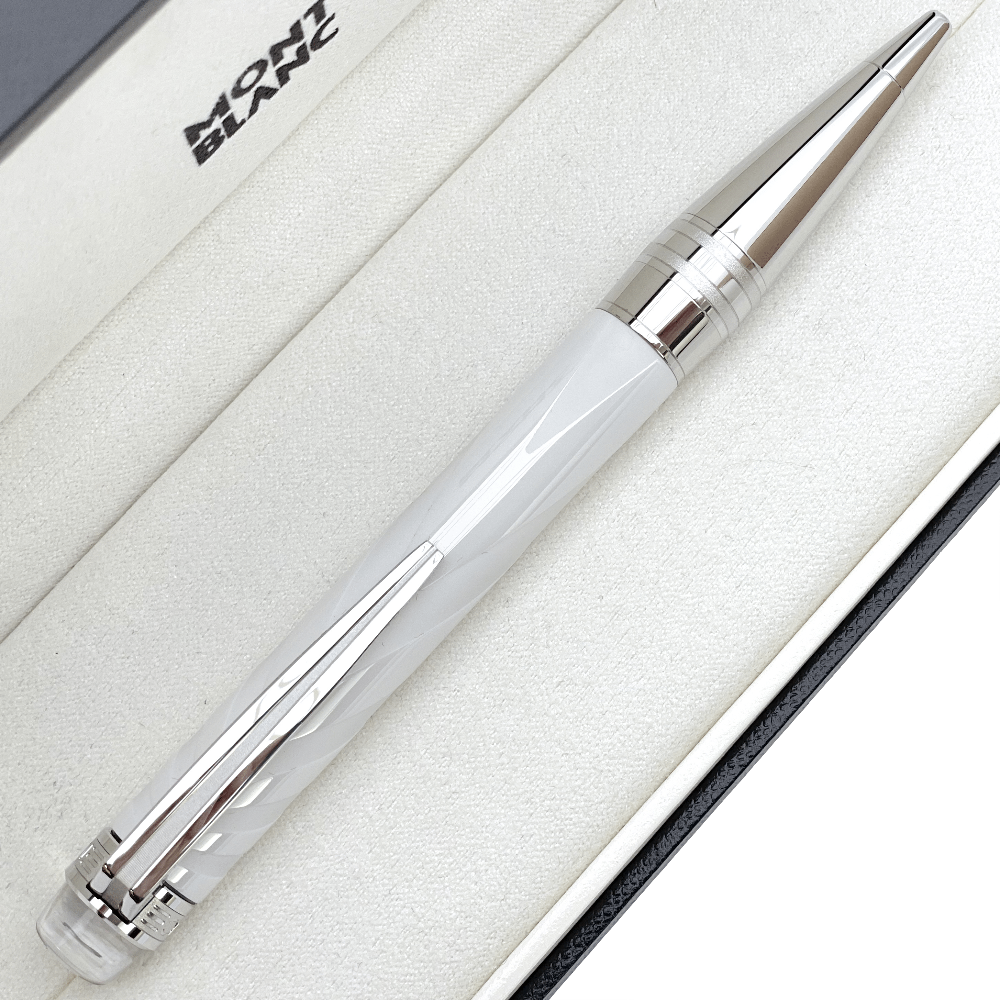 Montblanc StarWalker Ceramics Doue White Ballpoint Pen penfabrik