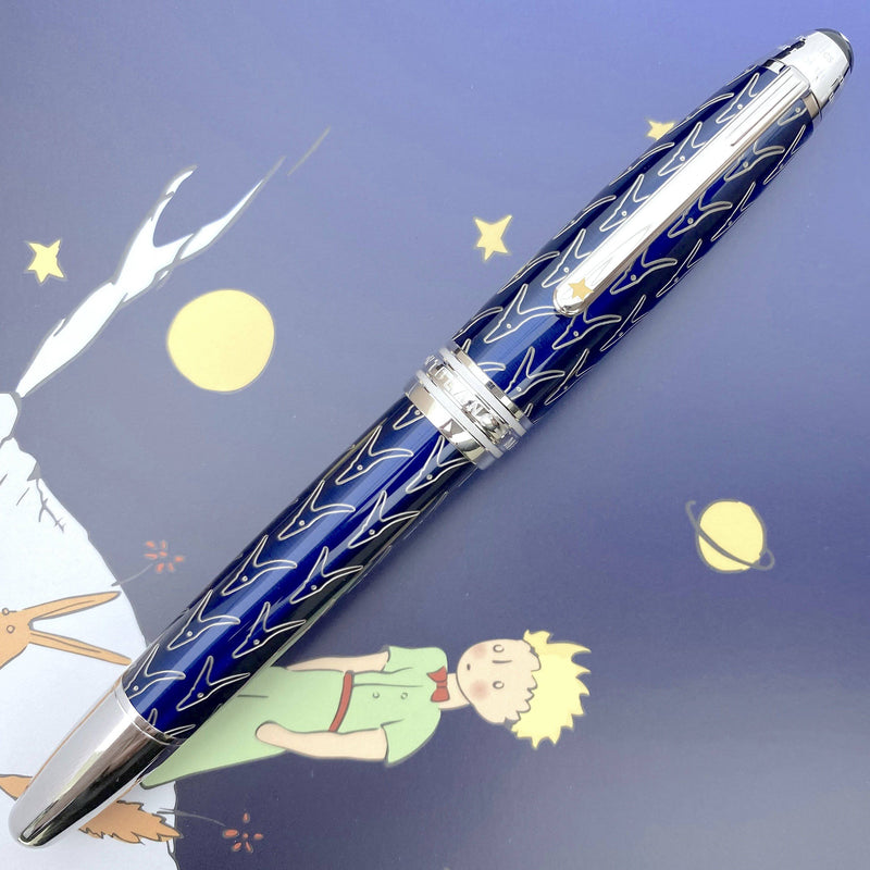 Montblanc Meisterstück Le Petit Prince Fox Solitaire LeGrand Rollerball - penfabrik