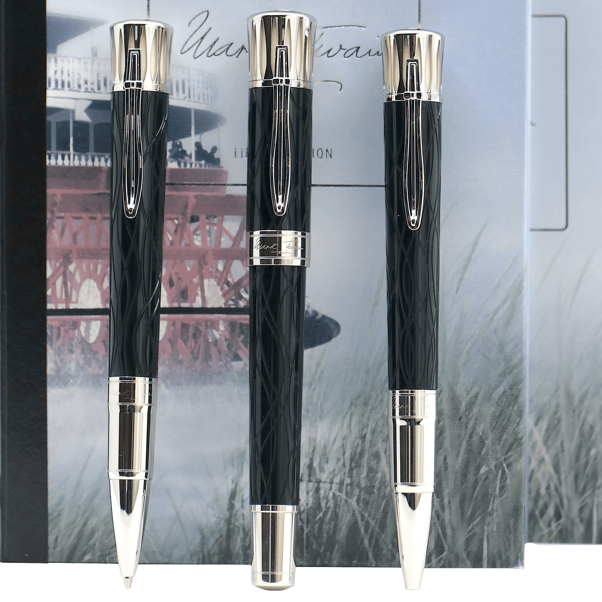 MONTBLANC 作家 2010 マーク・トウェイン 3本セット penfabrik-set-montblanc-