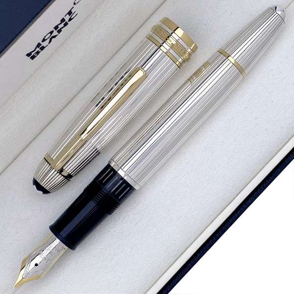Montblanc top solitaire silver