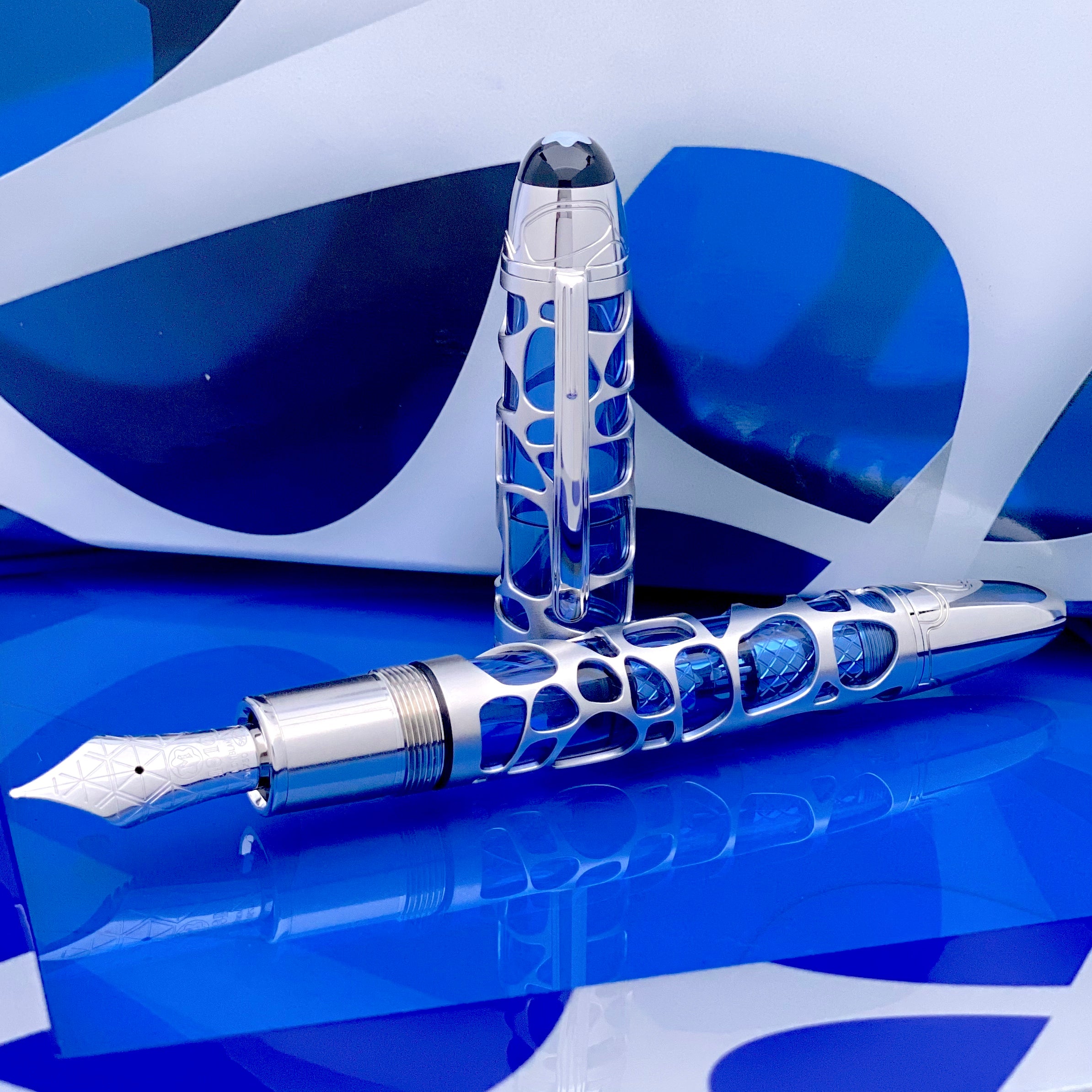 Montblanc Meisterstück Blue Hour Skeleton Füllfederhalter