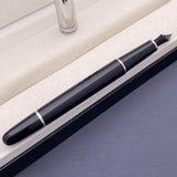 Montblanc Meisterstück Solitaire Stainless Steel Doue Fountain Pen - SALE