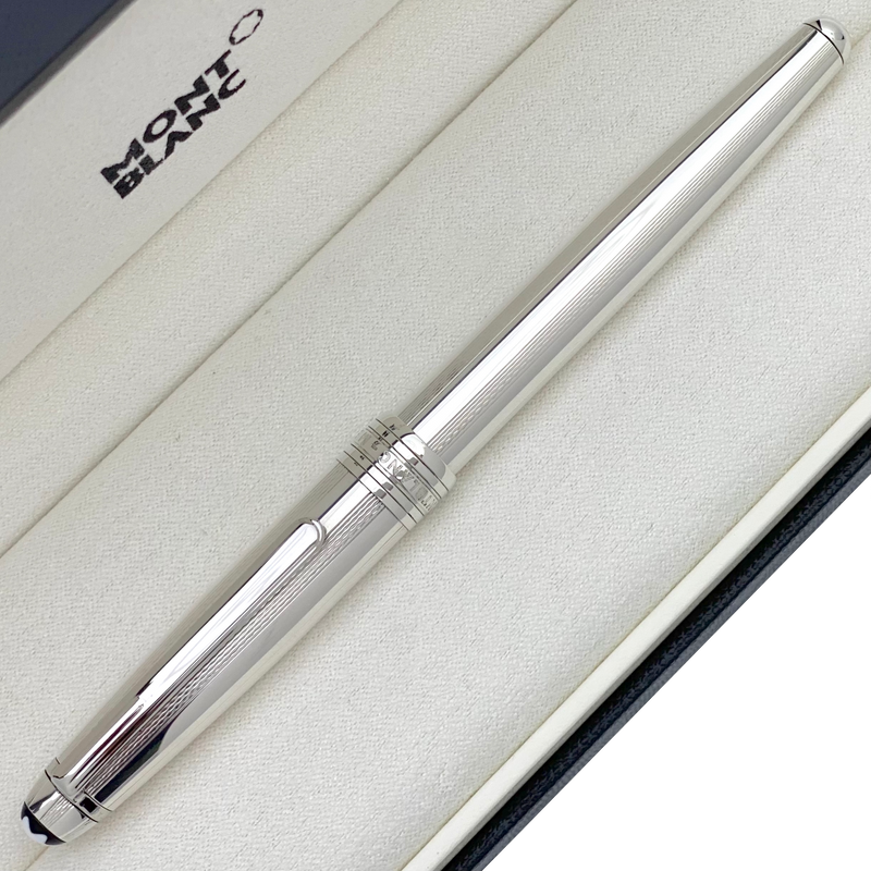 Montblanc Solitaire Pure Silver Classique Füllfederhalter - penfabrik